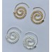 Spiral Round Hoop Earrings Set