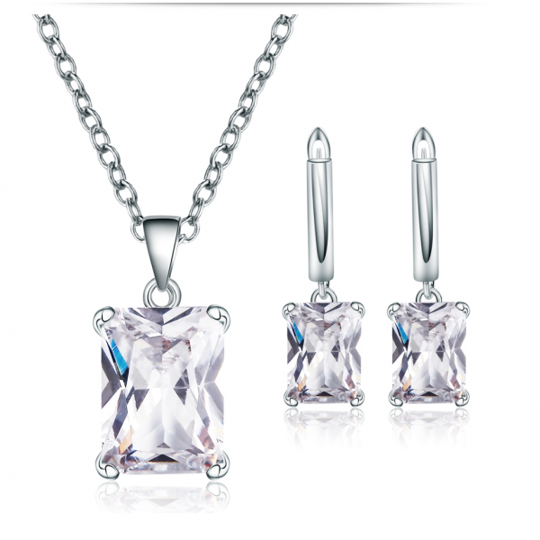 Emerald Cut Set