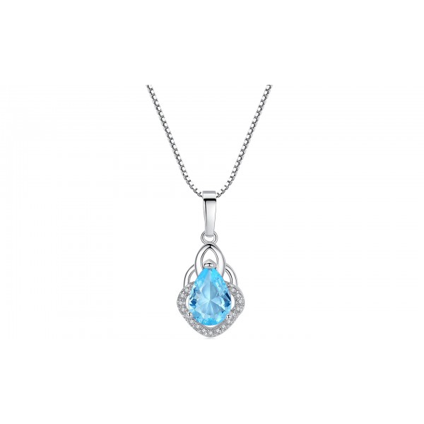 Crystal Light Blue Pendant