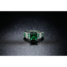 Green Sapphire Ring