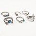 Bohemian 6 Piece Ring Set