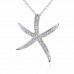 Starfish Crystal Pendant 