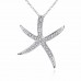 Starfish Crystal Pendant 