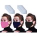 Mask with Visor 100% cotton with PM2.5 Filters – Washable