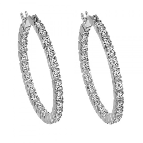 Inside Out Hoop Earrings