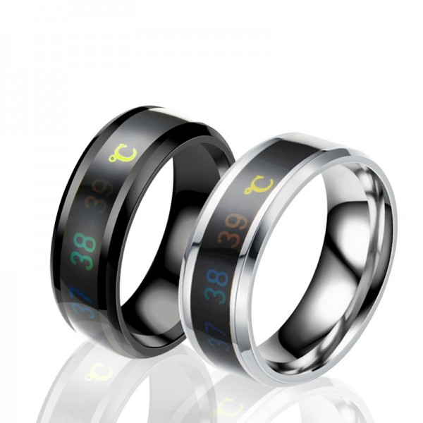 Unique temperature titanium steel sensitive ring