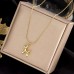 Gold 260q balloon dog pendant