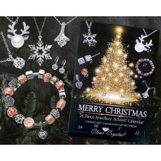 24 Piece Jewellery Advent Calendar with SWAROVSKI® Crystals