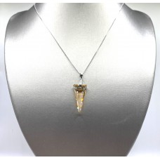 SWAROVSKI® Crystal Spike Pendant – Golden Shadow