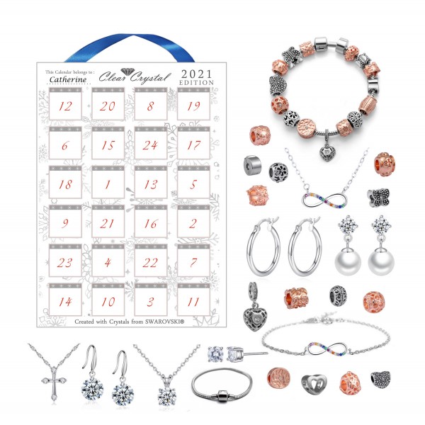 2021 Clear Crystal Luxury Edition Calendar with Crystals from SWAROVSKI®