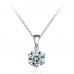 Solitaire Pendant & Stud Earrings Set with crystals from Swarovski®