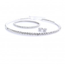 Cubic Zirconia Trio Jewellery Set