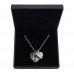 Large Heart Crystal Pendant 15mm MADE with with crystals from Swarovski®, Especially For Mum