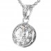 Solitaire Pendant & Drop Earrings Set with crystals from Swarovski®