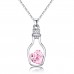 Pink Heart Crystal with crystals from Swarovski®