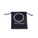7ct Emerald Cut Lab-Created Sapphire Rhodium Plated Tennis Bracelet