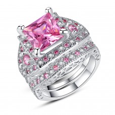 4.4 Carat Created Sapphire Ring