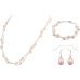 Freshwater Pearl Set in Pink