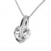 Large Heart Crystal Pendant 15mm with crystals from Swarovski®