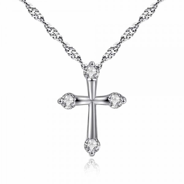 Cross Pendant made with Crystals from Swarovski®